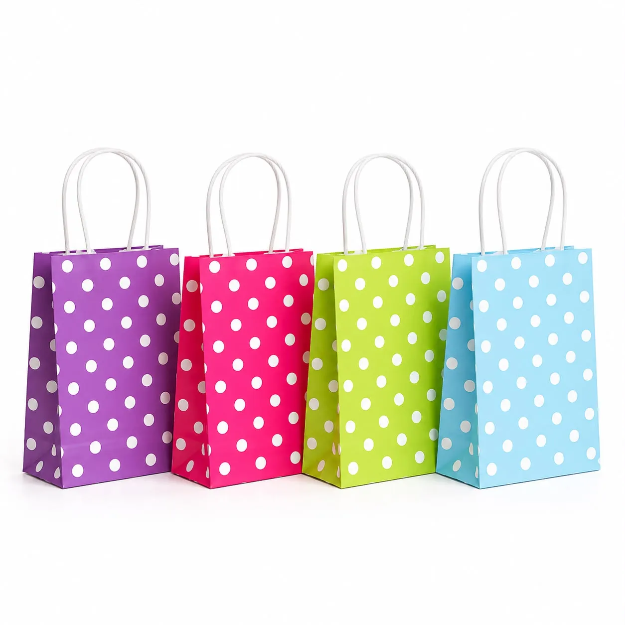 Polk-a-dot Paper Bags