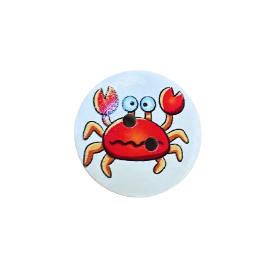Sew on Buttons Mix Sea Animal Design