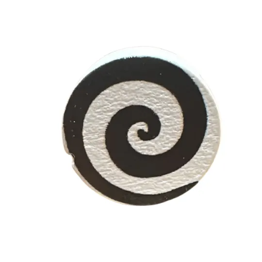 Wooden Spiral Bead