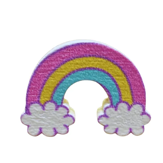 Wooden Rainbow Bead