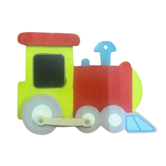 Wooden Train Pendants