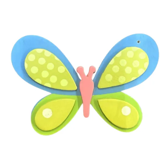 Wooden Butterfly Pendants
