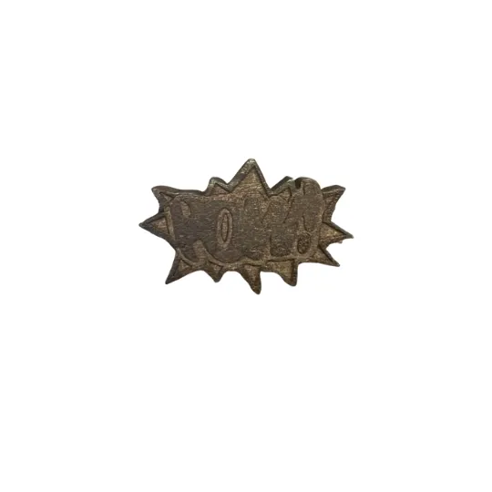 Pow Wooden Beads
