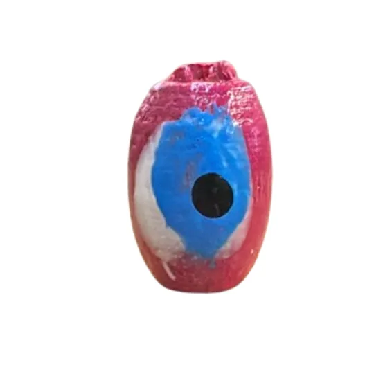 Oval Wooden Eye Beads