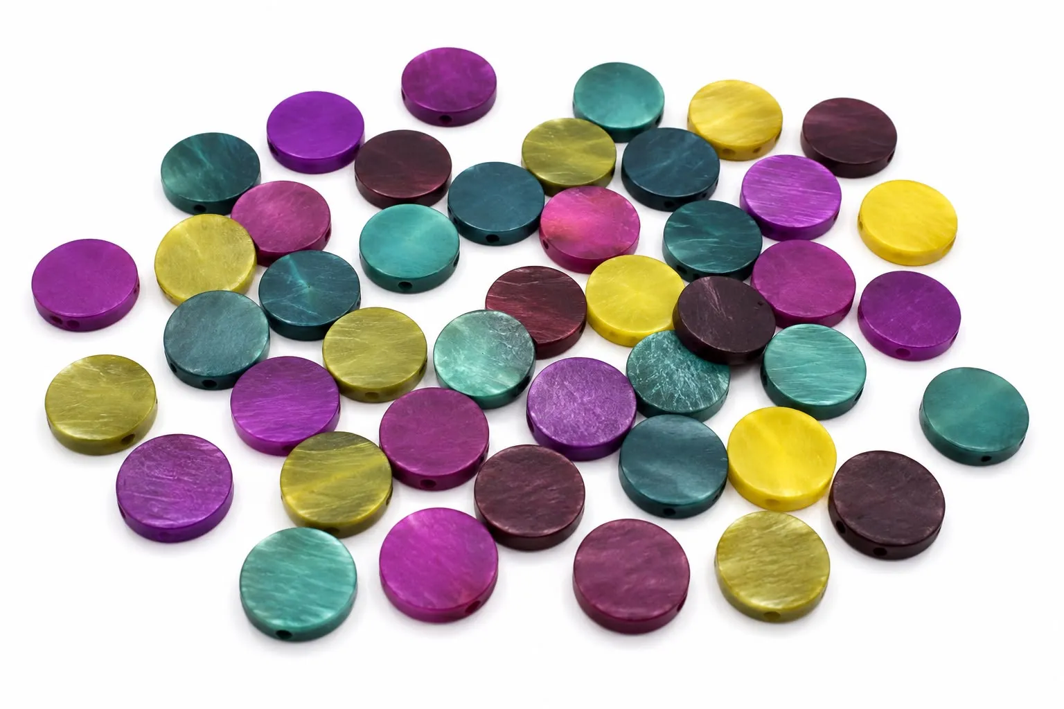 Round Shape Horn Beads