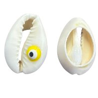 Cowrie/Eye - Yellow