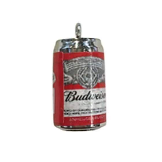 Plastic Budweiser Can Pendant