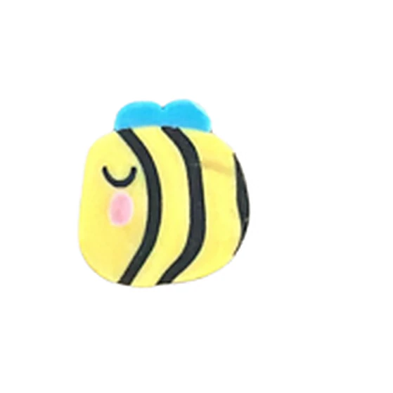 Soft ceramic bee bead