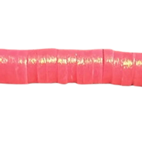 Plastic Shimmer Rubber Beads