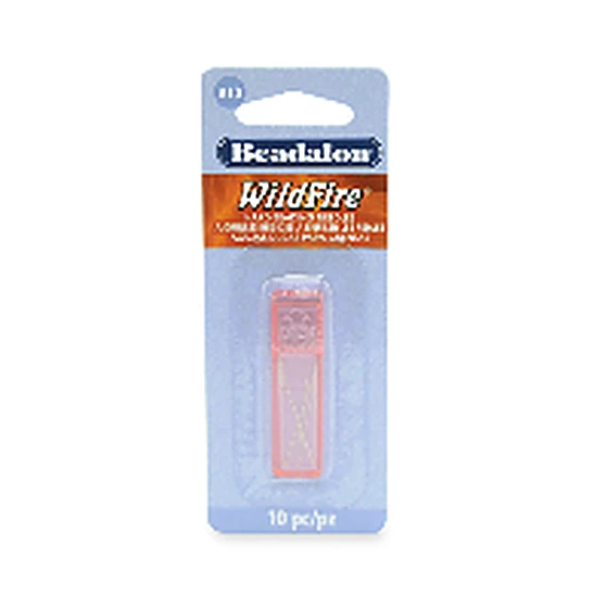 Beadalon Wildfire Hard Beading Needles