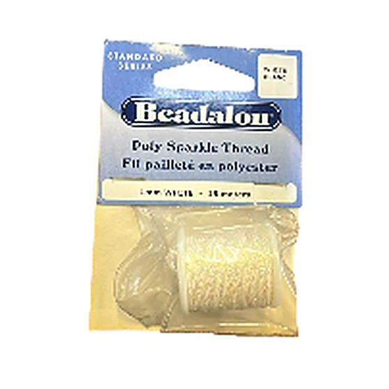 Beadalon Poly Sparkle Thread