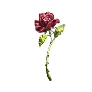 Metal Rose Brooch LM-05