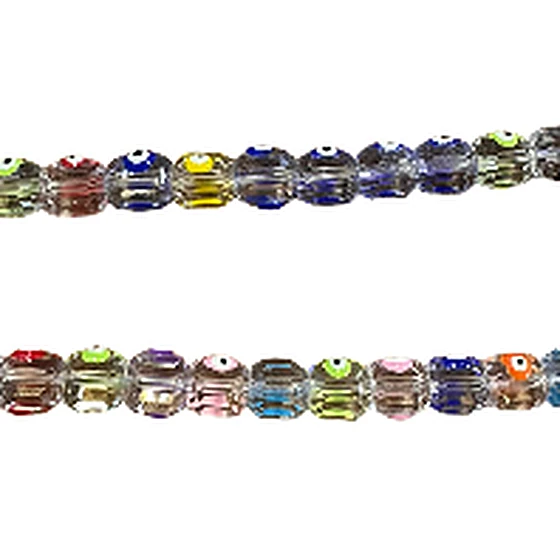 Faux Carré Eye Bead