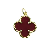 Clover Pendant Gold (Brass)