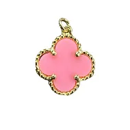 Clover Pendant Gold (Brass)