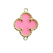 Clover Connector Gold (Brass)