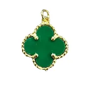 Clover Pendant Gold (Brass)