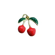 Cherry Pendant gold(Brass)