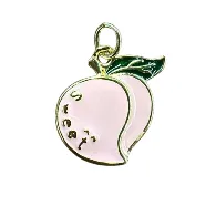 Peach Pendant gold (brass)