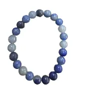 Semi Precious Stone Bracelet HS-8MMX23